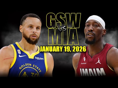 Golden State Warriors vs Miami Heat Full Game Highlights – January 19, 2026 | NBA Season