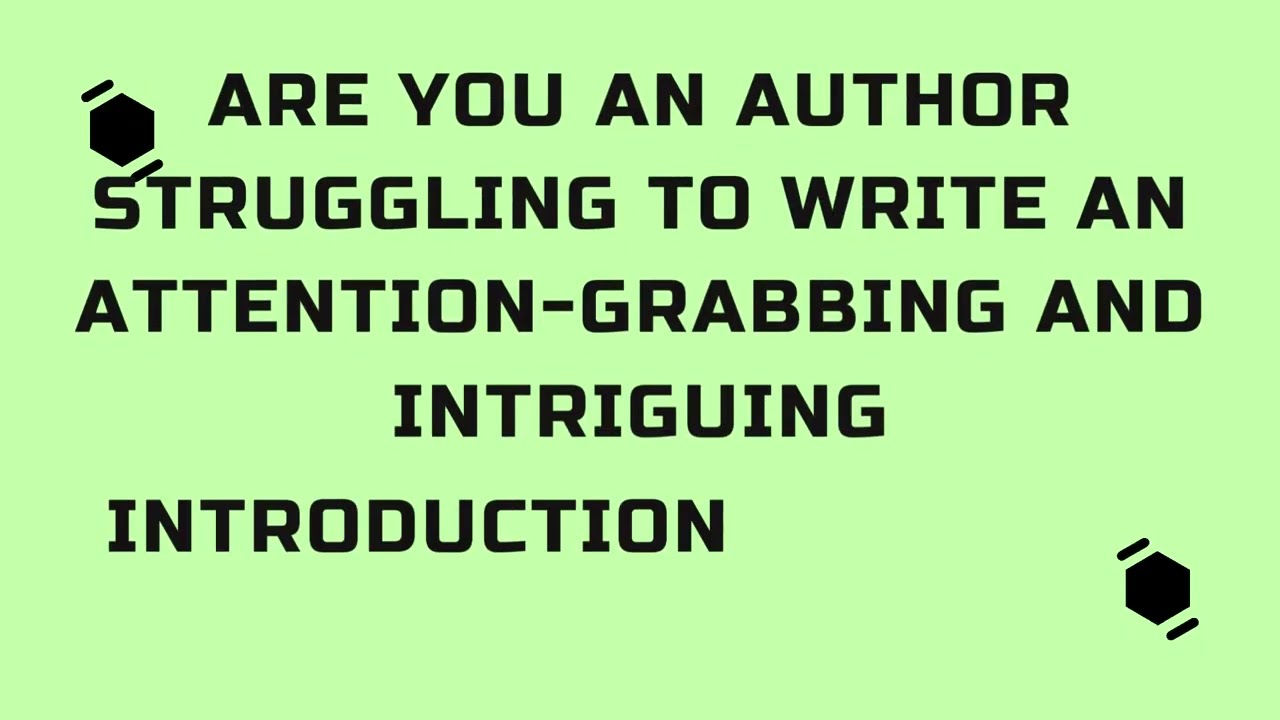 How to Write a Book Introduction that Hooks Readers PDF FREE