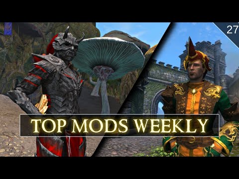 Top Mods Weekly: NEW Factions, Spells, Armors and MORE!!! (Skyrim XBOX Mods)