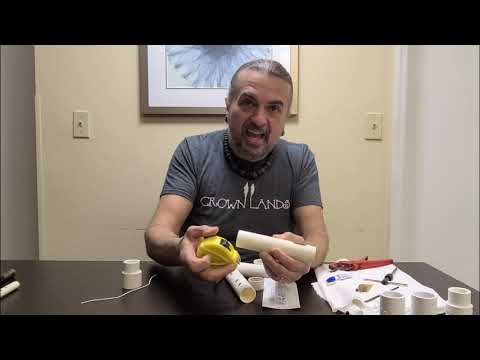 Make Your Own Low E, Native American Backpack Flute for Under $3! Super Easy!