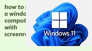 how to setup windows pc with a Screenreader