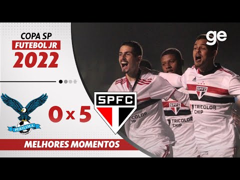 Gols e lances de Perilima x São Paulo