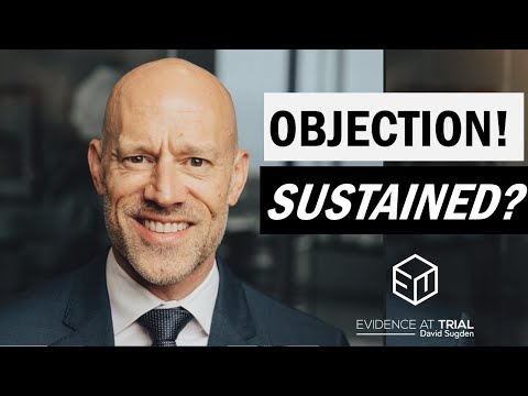 Objection SUSTAINED?!? Lack of Foundation?? (Quick Fix)