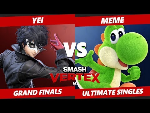 Smash Vertex Grand Finals - CE | Meme (Yoshi) Vs. Yei (Cloud, Joker, Mario, ZSS, Lucina) SSBU