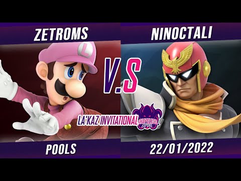 La'Kaz Invitational Pools - Zetroms (Luigi) VS Ninoctali (Captain Falcon) - Smash Ultimate