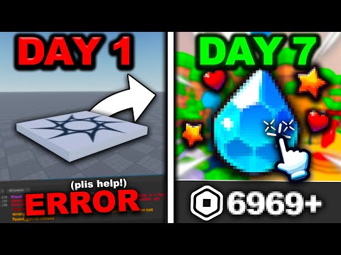 I Learned How to CODE in 7 Days | Roblox