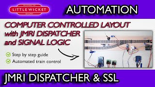 JRMIディスパッチャとシンプルな信号ロジックを使用した鉄道模型の自動化