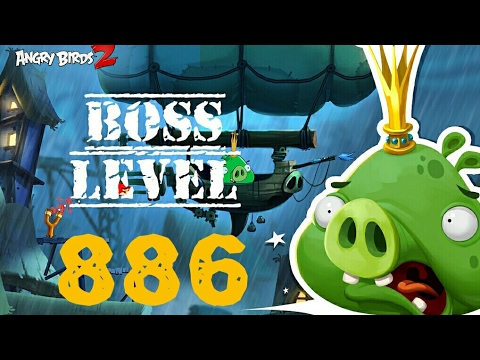 Boss Level - 886 (Angry Birds 2)🌟🌟🌟