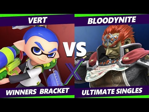Smash Ultimate Tournament - Vert (Inkling)  Vs. BloodyNite (Ganondorf) - S@X  288 SSBU Winners Brack