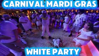 CARNIVAL MARDI GRAS WHITE PARTY