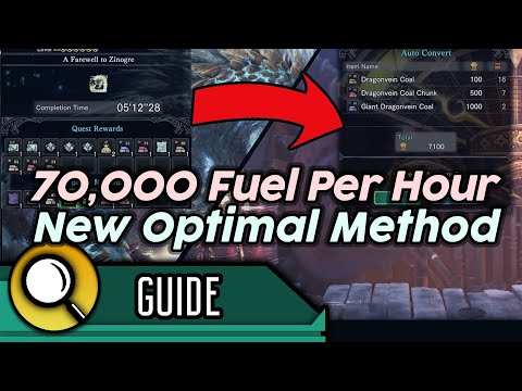 Zinogre Optimal Steamworks Fuel Farm - BETTER than Guiding Lands! | MHW Iceborne