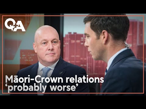 Luxon on Māori-Crown relations: 'There's more division' | Q+A 2024