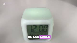 Video de Reloj despertador magic cube