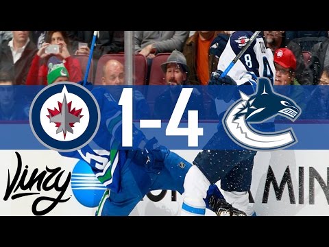 Canucks vs Jets | Highlights | Dec. 20, 2016 [HD]