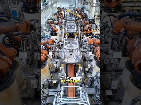 AI Robots Building Cars! 🚗 The Future of Car Manufacturing in China #robotics #cars