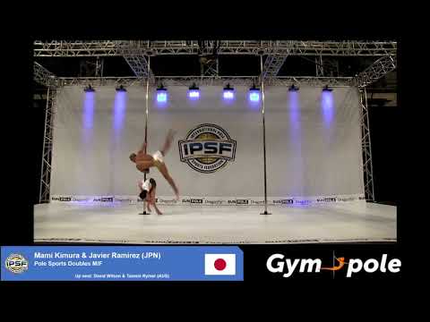 WPSC19 - Pole Sports - Senior Doubles M/F -  Mami Kimura & Javier Ramirez - Japan