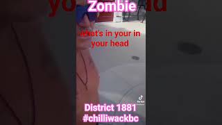 Fit old man rocks zombie walk in Chilliwack BC Canada #80smusic #music #fyp#shortvideo