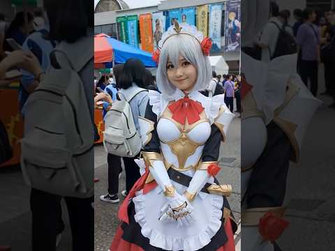 我是諾艾爾，西風騎士團的女僕，從今天開始就要陪你一起去冒險。#原神 #米哈遊 #諾艾爾