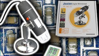 USB Microscope! Fun w. the Jiusion 1000X!