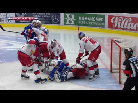 Erste Bank Eishockey Liga: VSV vs. Red Bull Salzburg 1:4