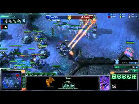 Starcraft 2 TypeDBS vs aTnSocke ( Dutch )