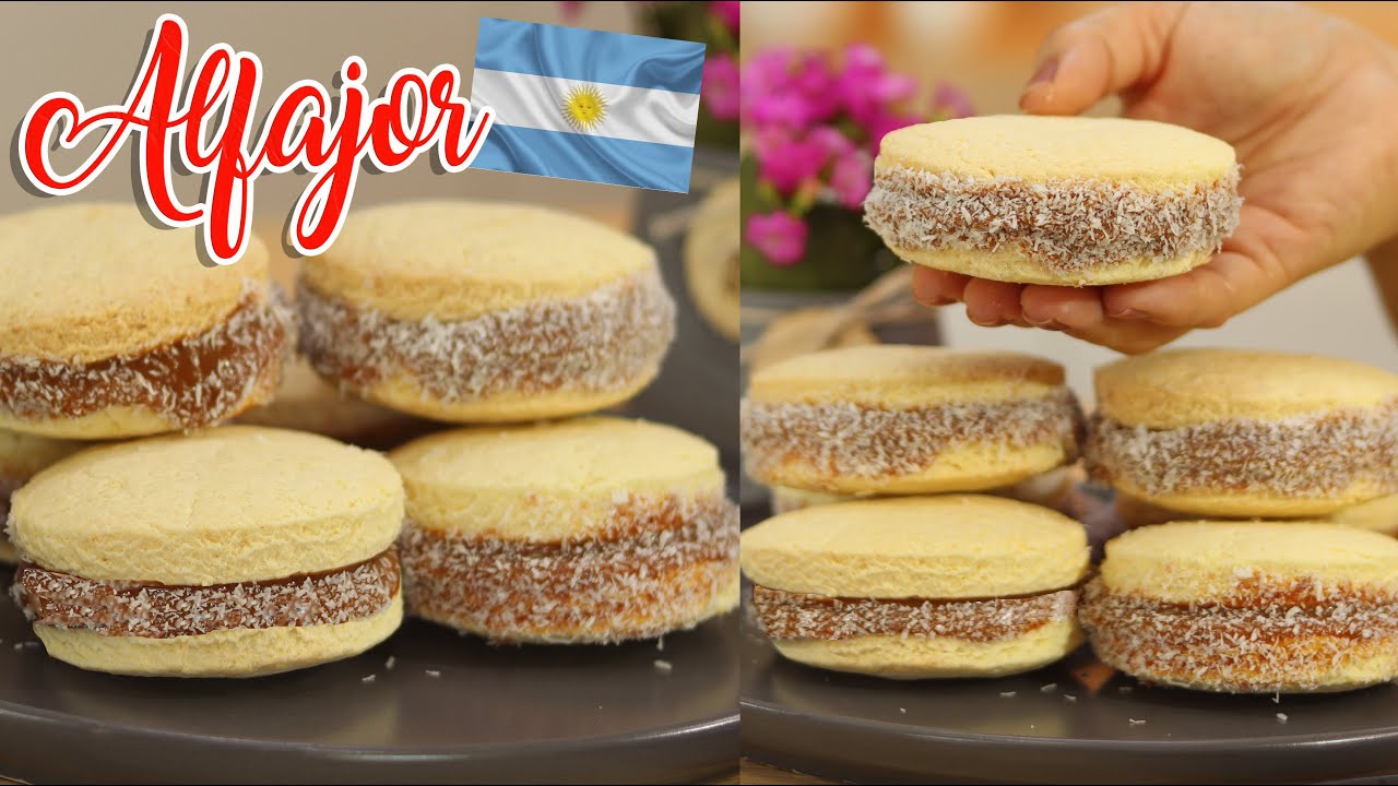 TRADICIONAL ALFAJOR ARGENTINO- DESMANCHA NA BOCA- UM SUCESSO DE VENDAS- SUPER FÁCIL- DIKA DA NAKA