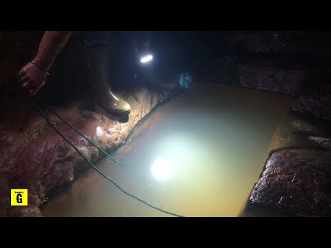 Magnet Fishing A SECRET HIDDEN 18th Century Cave Bath!!! (UNDER A CASTLE)