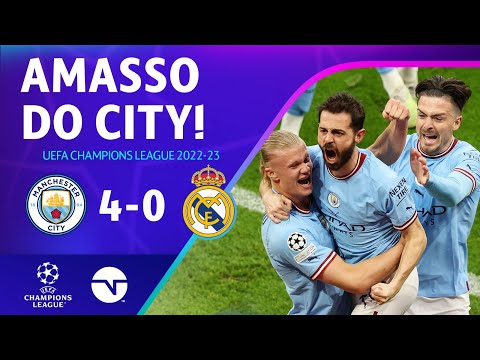 Gols e lances de Manchester City x Real Madrid