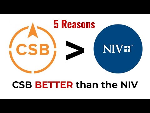 CSB Better than NIV