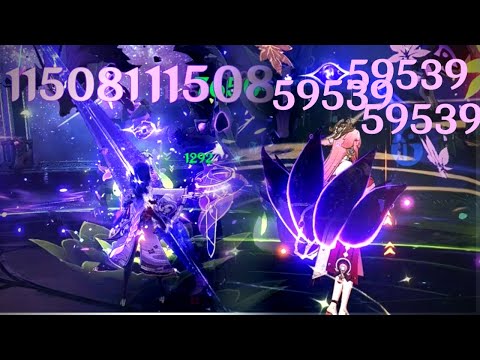 RAIDEN - MIKO AGGRAVATE SICK COMBO !! | Genshin Impact