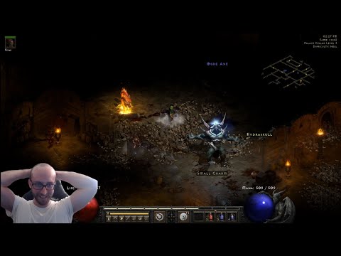 Diablo 2: Resurrected [PC] - Cheesing Diablo Clone with a Sorceress