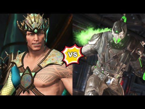 Injustice 2 LE Aquaman KoTS VS Bane (Single Fight Medium)