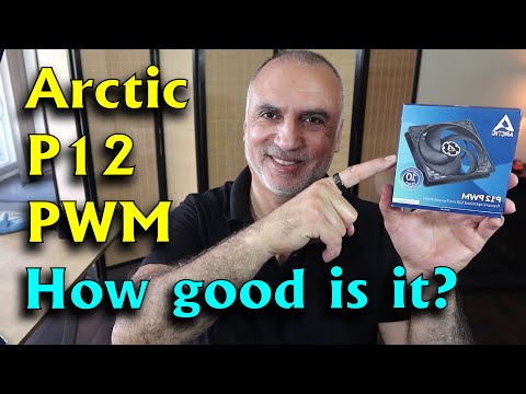 Arctic P12 PWM 120mm case fan Efficiency test and  Noise level test