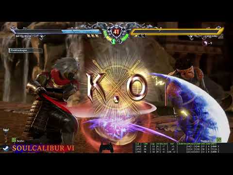Soul Calibur VI (2.31) - Online casual - Seyfer (Mitsurugi) VS SigFrancis (Hwang) (1/2)