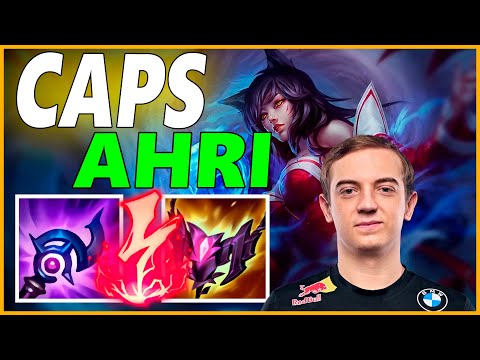 ⚡CAPS AHRI MID GAMEPLAY⚡SEASON 12 LEAGUE OF LEGENDS