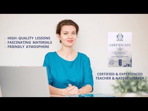 Russian language teacher Yana Bunina. Russian as a foreign language, Russian as a second language