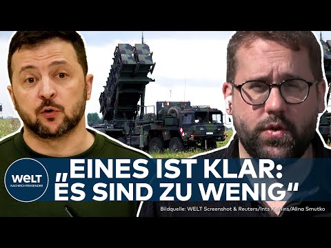 PUTINS KRIEG: Ukraine braucht laut Selenskyj 25 Patriots! So schlimm ist die Munitionsnot wirklich