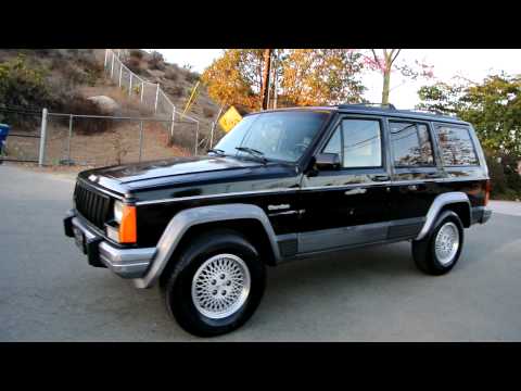 Thumbnail for 1995 JEEP Cherokee Country 4x4 Manual 5 Speed Sport XJ SJ Like Briarwood no Woody
