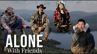 ALONE Season 9 Q&A: Alone with Friends Benji, Igor, Karie Lee, and Teimojin