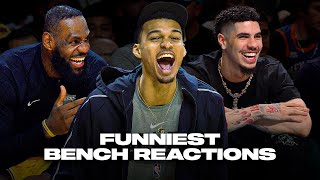 The BEST and FUNNIEST NBA Bench Reactions 😆