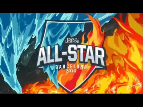 Team Ice vs Team Fire | 10 vs 10 Tandem Mode Match LoL All-Stars 2016 Barcelona