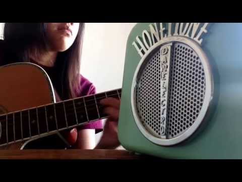 [Test] Kate Earl - Wicked Love (Acoustic Electric Guitar Honeytone Amp Cover)