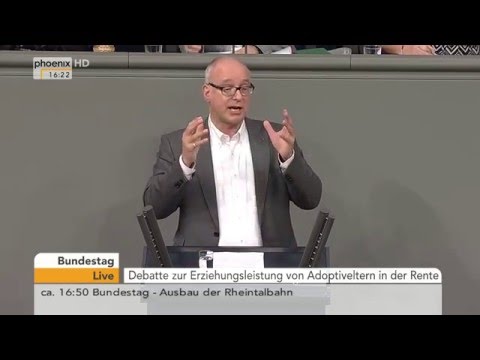 Bundestag: Debatte zur Erziehungsleistung von Adoptiveltern in der Rente am 28.01.2016