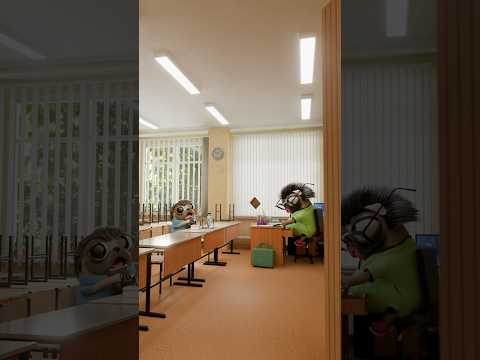 Когда достал учительницу #школа #юмор #мопс #pug3d