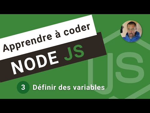NodeJS Comment créer des variables en programmation Node JS
