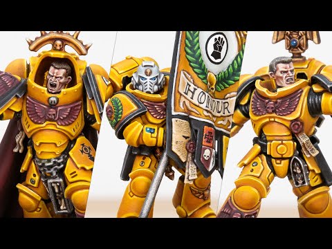 We painted a 2,750 point IMPERIAL FISTS army! Warhammer 40k Showcase