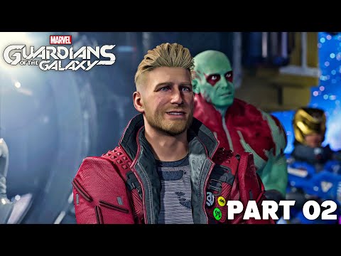 GUARDIANS OF THE GALAXY PS5 Walkthrough Gameplay Part 2 - BUSTED (FULL GAME)