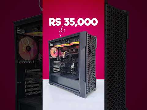 Rs 35,000 Best Gaming PC Build | under 35k gaming pc build with rx580 | 35000 gaming pc build 2025