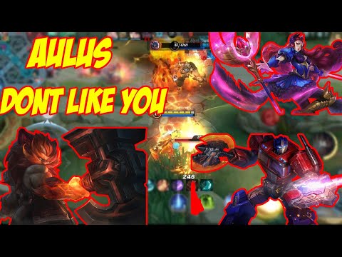 Don't be like that Jhonson and Oddette You can't beat Aulus Full Damage Mobile Legends