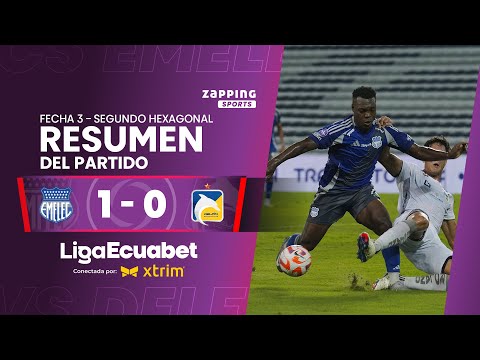 CS Emelec 1 - 0 Delfín SC / Fecha 3 - Segundo Hexagonal  / Liga Ecuabet conectada por Xtrim